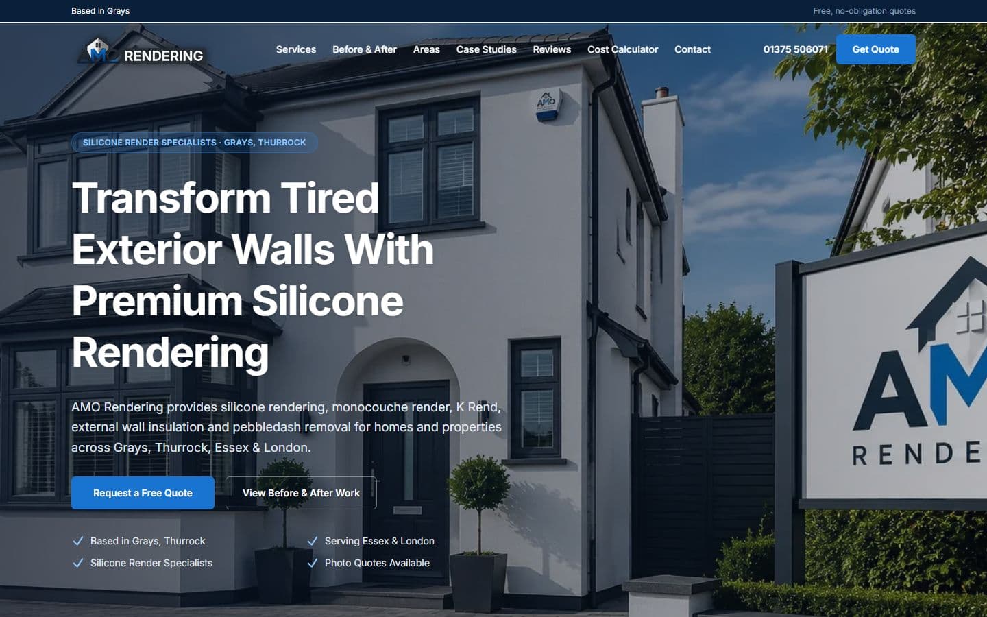 AMO Rendering website