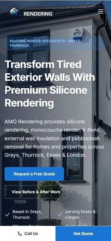 AMO Rendering on a phone
