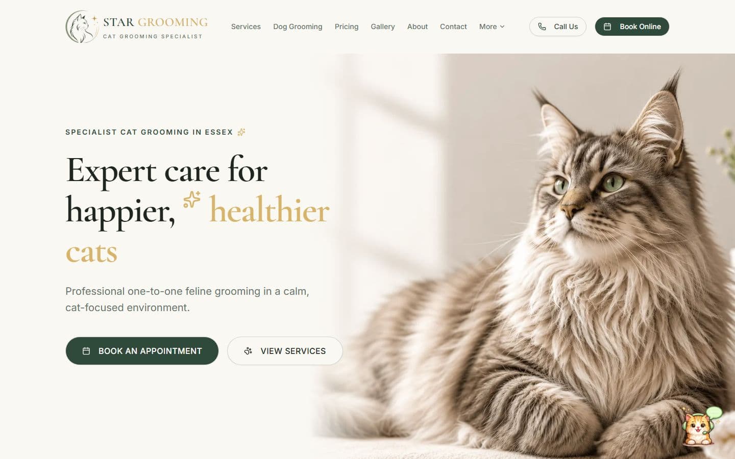 Star Grooming website