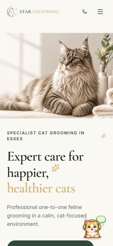 Star Grooming on a phone