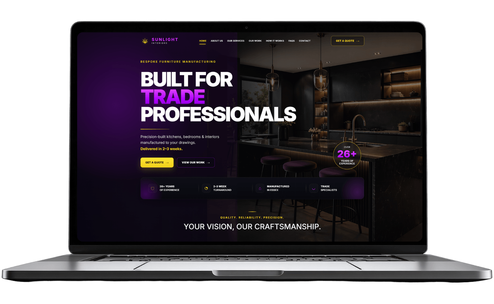 LaunchFlow website example preview